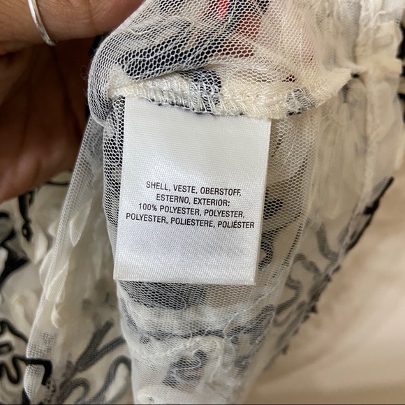 MEADOW RUE Ribbon Flower Top M - Picture 5 of 5